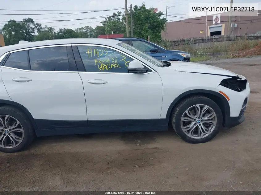 2020 BMW X2 xDrive28I VIN: WBXYJ1C07L5P32718 Lot: 45674296