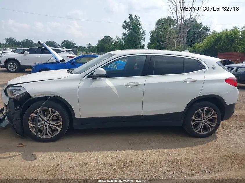 2020 BMW X2 xDrive28I VIN: WBXYJ1C07L5P32718 Lot: 45674296