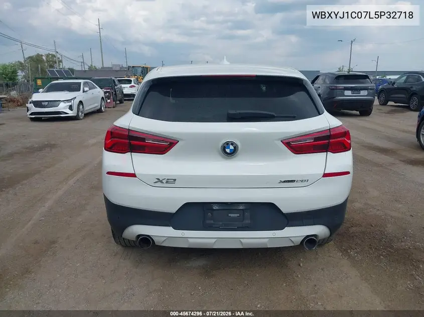 2020 BMW X2 xDrive28I VIN: WBXYJ1C07L5P32718 Lot: 45674296