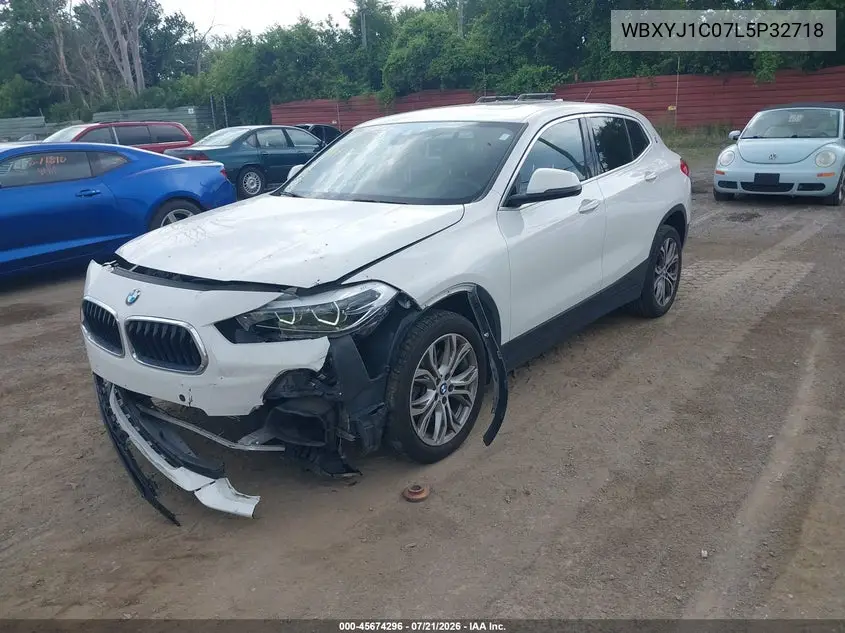 2020 BMW X2 xDrive28I VIN: WBXYJ1C07L5P32718 Lot: 45674296