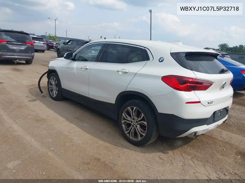 2020 BMW X2 xDrive28I VIN: WBXYJ1C07L5P32718 Lot: 45674296
