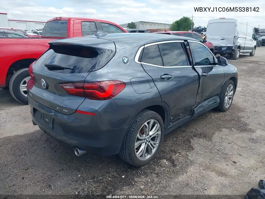 2021 BMW X2 xDrive28I VIN: WBXYJ1C06M5S38142 Lot: 45051071