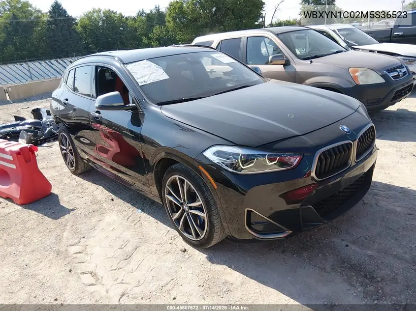 2021 BMW X2 M35I VIN: WBXYN1C02M5S36523 Lot: 45607672
