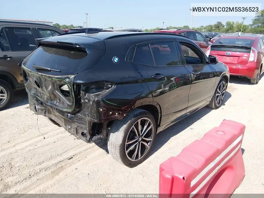2021 BMW X2 M35I VIN: WBXYN1C02M5S36523 Lot: 45607672