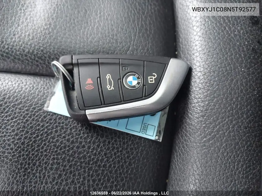 2022 BMW X2 xDrive28I VIN: WBXYJ1C08N5T92577 Lot: 12636559
