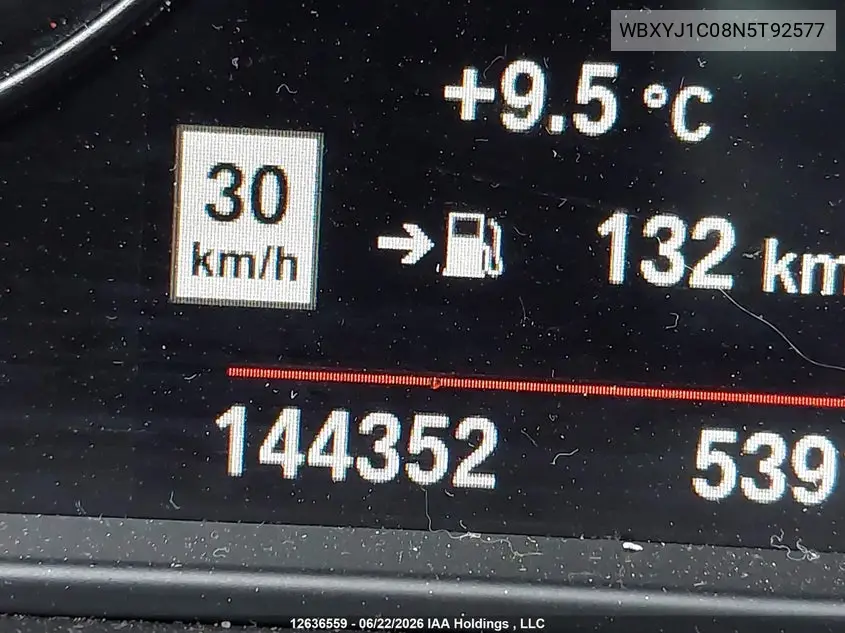 2022 BMW X2 xDrive28I VIN: WBXYJ1C08N5T92577 Lot: 12636559