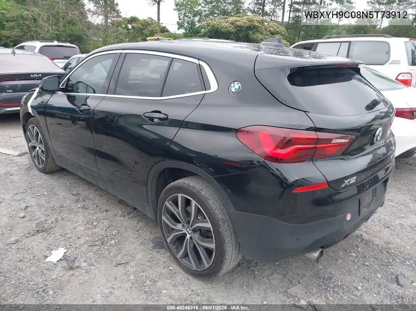 2022 BMW X2 Sdrive28I VIN: WBXYH9C08N5T73912 Lot: 45246316