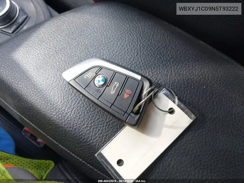2022 BMW X2 xDrive28I VIN: WBXYJ1C09N5T93222 Lot: 45332579