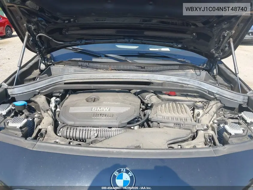 2022 BMW X2 xDrive28I VIN: WBXYJ1C04N5T48740 Lot: 45444963