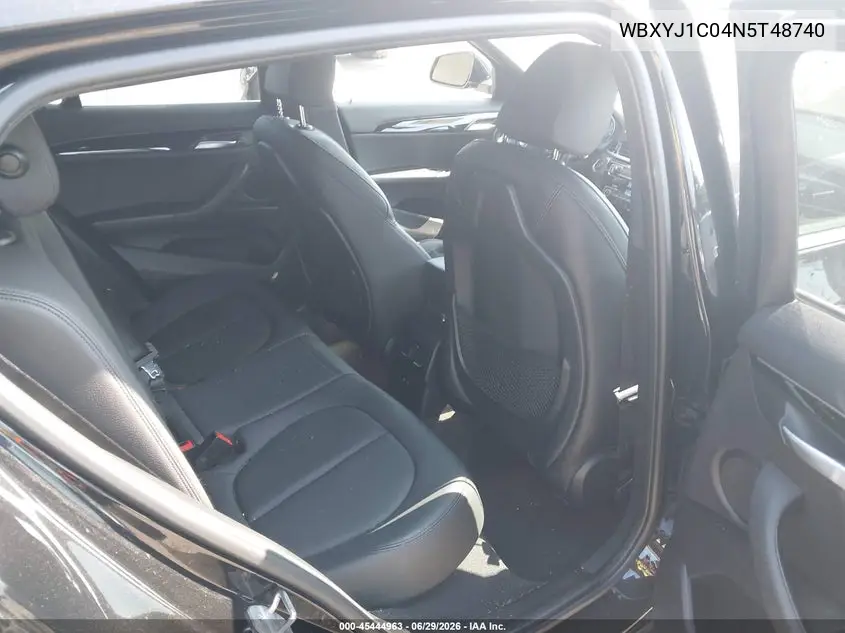 2022 BMW X2 xDrive28I VIN: WBXYJ1C04N5T48740 Lot: 45444963