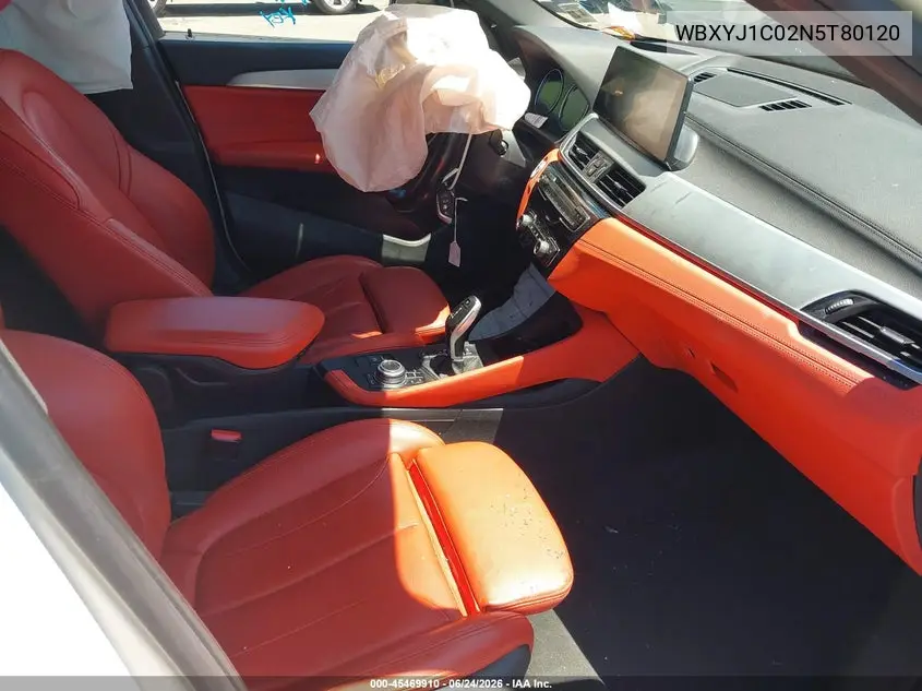 2022 BMW X2 xDrive28I VIN: WBXYJ1C02N5T80120 Lot: 45469910