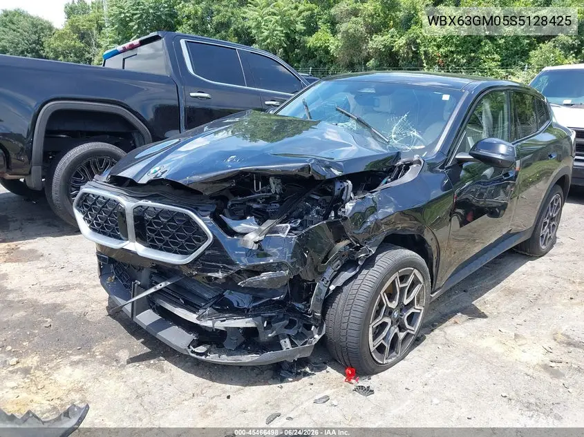 2025 BMW X2 xDrive28I VIN: WBX63GM05S5128425 Lot: 45466498