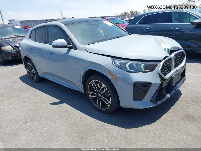 2025 BMW X2 xDrive28I VIN: WBX63GM04S5309130 Lot: 45596860
