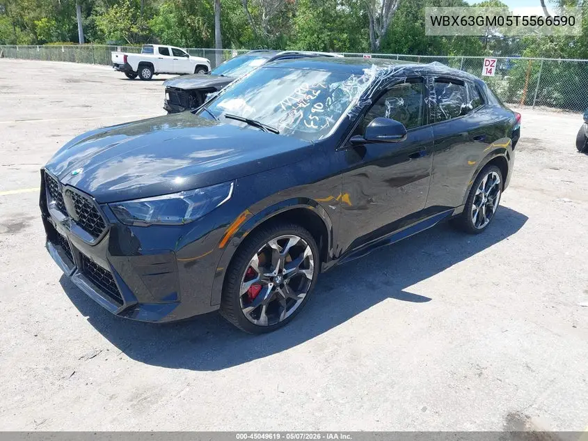 2026 BMW X2 xDrive28I VIN: WBX63GM05T5566590 Lot: 45049619