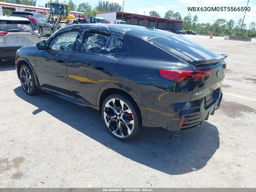 2026 BMW X2 xDrive28I VIN: WBX63GM05T5566590 Lot: 45049619