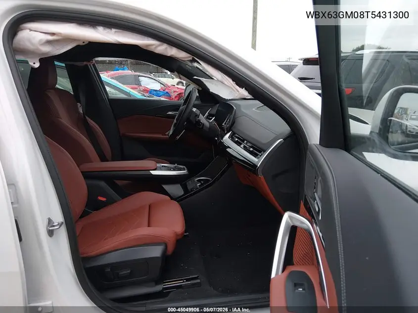 2026 BMW X2 xDrive28I VIN: WBX63GM08T5431300 Lot: 45049906