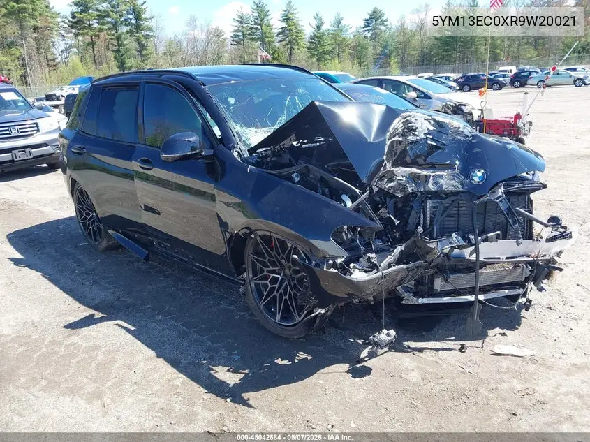 2024 BMW X3 M VIN: 5YM13EC0XR9W20021 Lot: 45042684