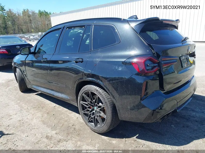 2024 BMW X3 M VIN: 5YM13EC0XR9W20021 Lot: 45042684