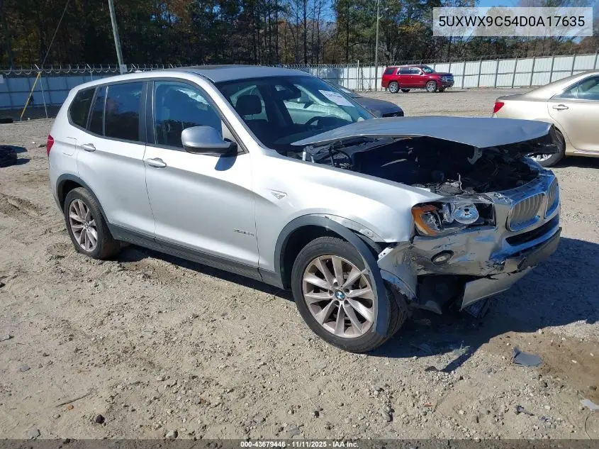 5UXWX9C54D0A17635 2013 BMW X3 xDrive28I