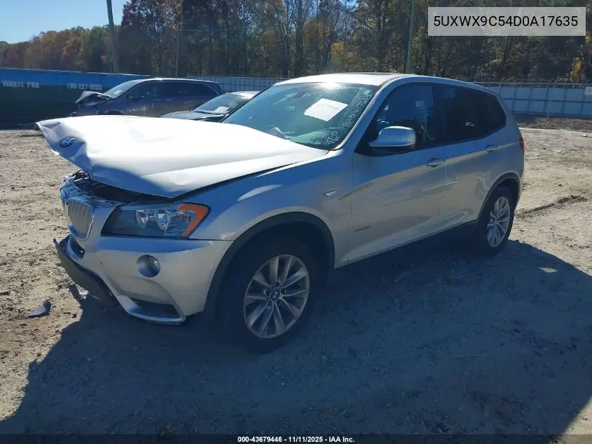 5UXWX9C54D0A17635 2013 BMW X3 xDrive28I