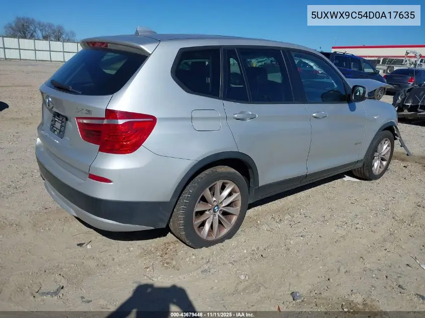 5UXWX9C54D0A17635 2013 BMW X3 xDrive28I
