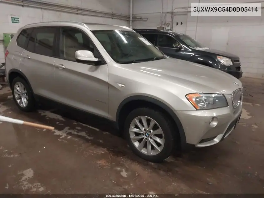 5UXWX9C54D0D05414 2013 BMW X3 xDrive28I