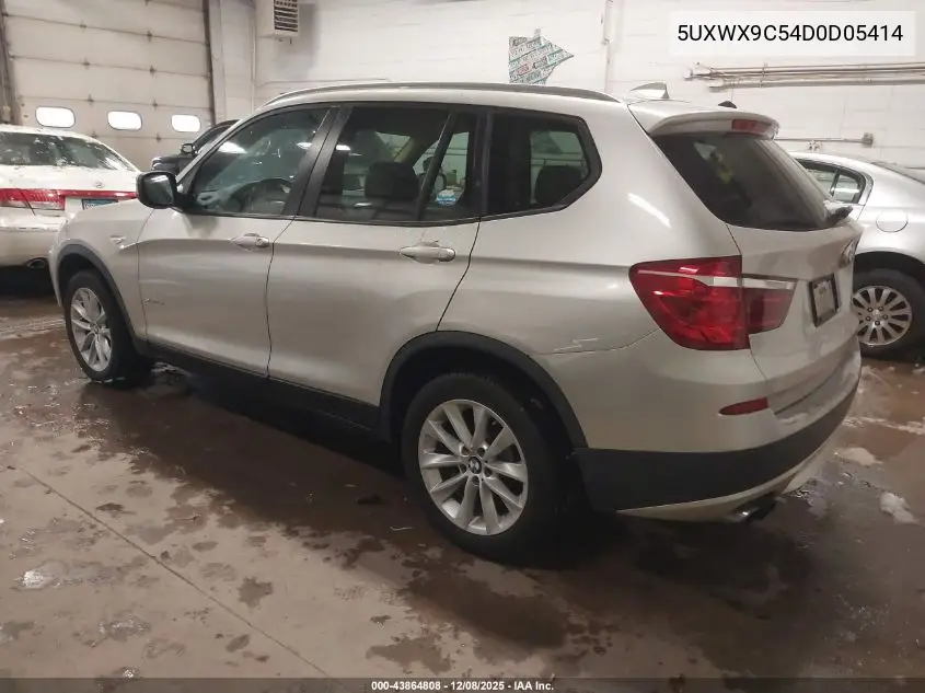 5UXWX9C54D0D05414 2013 BMW X3 xDrive28I