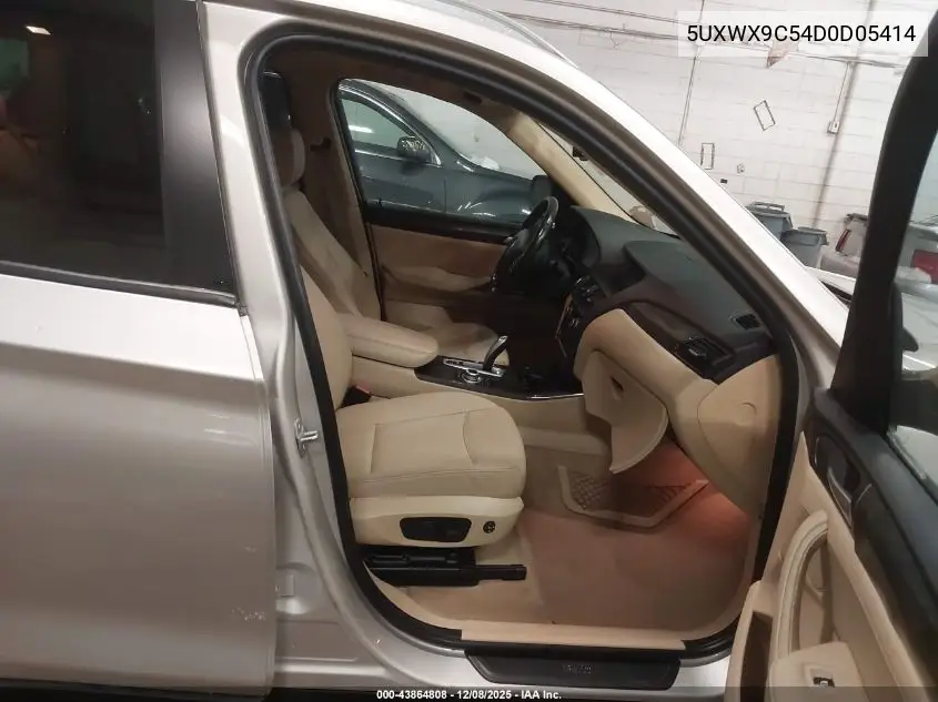 5UXWX9C54D0D05414 2013 BMW X3 xDrive28I