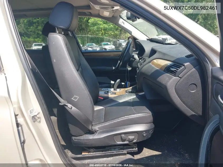 2013 BMW X3 xDrive35I VIN: 5UXWX7C50DL982461 Lot: 45533718