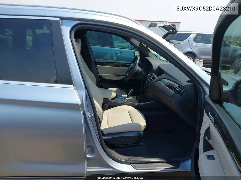 2013 BMW X3 xDrive28I VIN: 5UXWX9C52D0A23210 Lot: 45637285