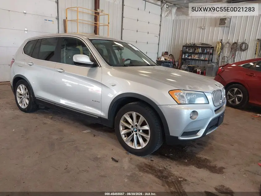 2014 BMW X3 xDrive28I VIN: 5UXWX9C55E0D21283 Lot: 45455557