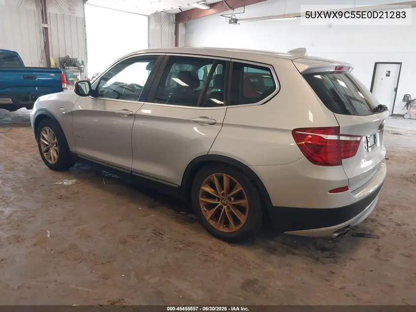 2014 BMW X3 xDrive28I VIN: 5UXWX9C55E0D21283 Lot: 45455557