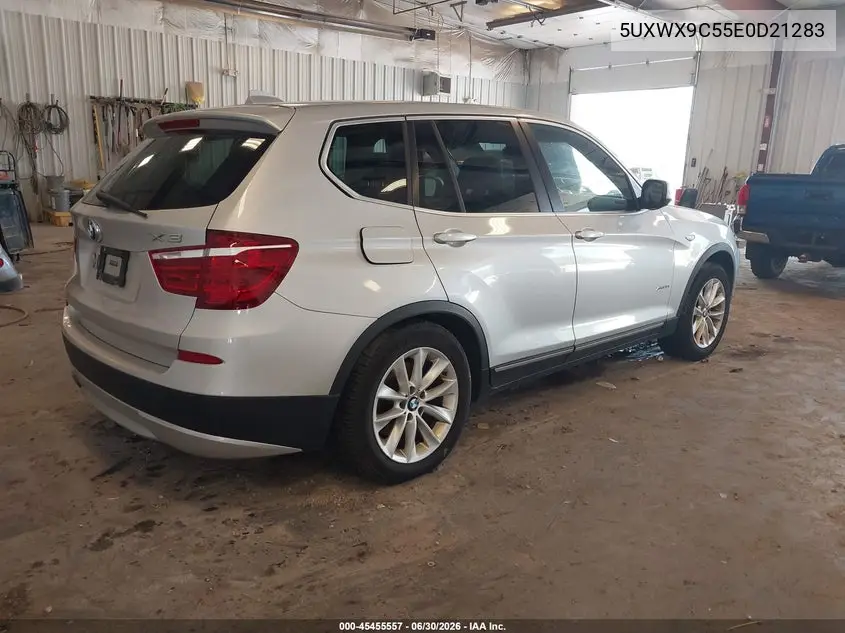 2014 BMW X3 xDrive28I VIN: 5UXWX9C55E0D21283 Lot: 45455557