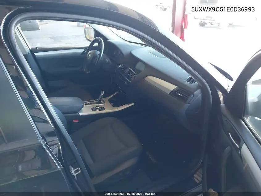 2014 BMW X3 xDrive28I VIN: 5UXWX9C51E0D36993 Lot: 45598268