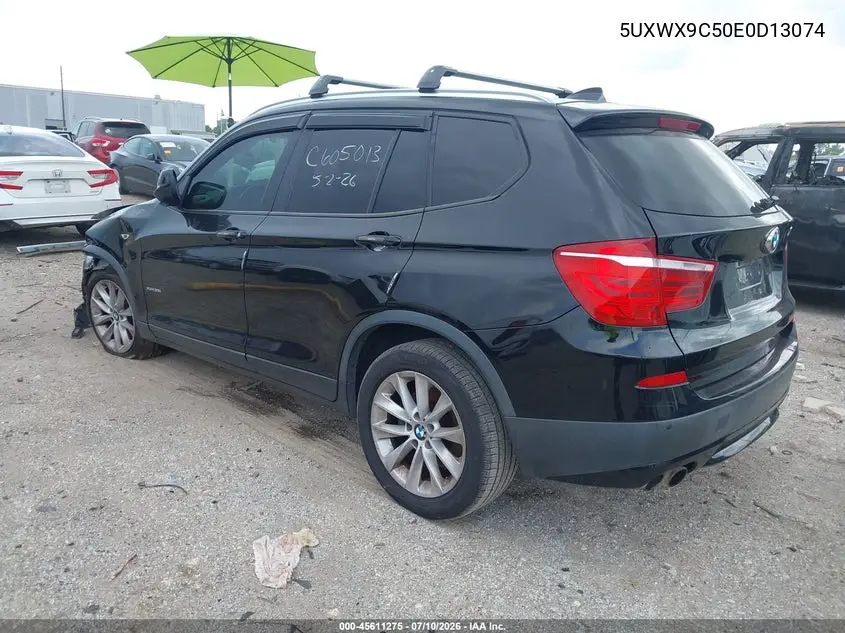 2014 BMW X3 xDrive28I VIN: 5UXWX9C50E0D13074 Lot: 45611275