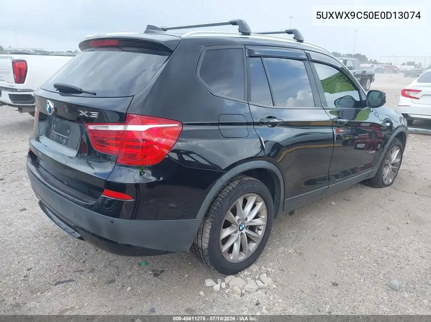 2014 BMW X3 xDrive28I VIN: 5UXWX9C50E0D13074 Lot: 45611275