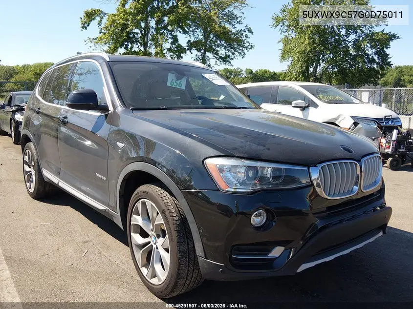 2016 BMW X3 xDrive28I VIN: 5UXWX9C57G0D75011 Lot: 45291507