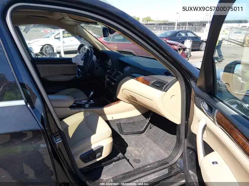 2016 BMW X3 xDrive28I VIN: 5UXWX9C57G0D75011 Lot: 45291507