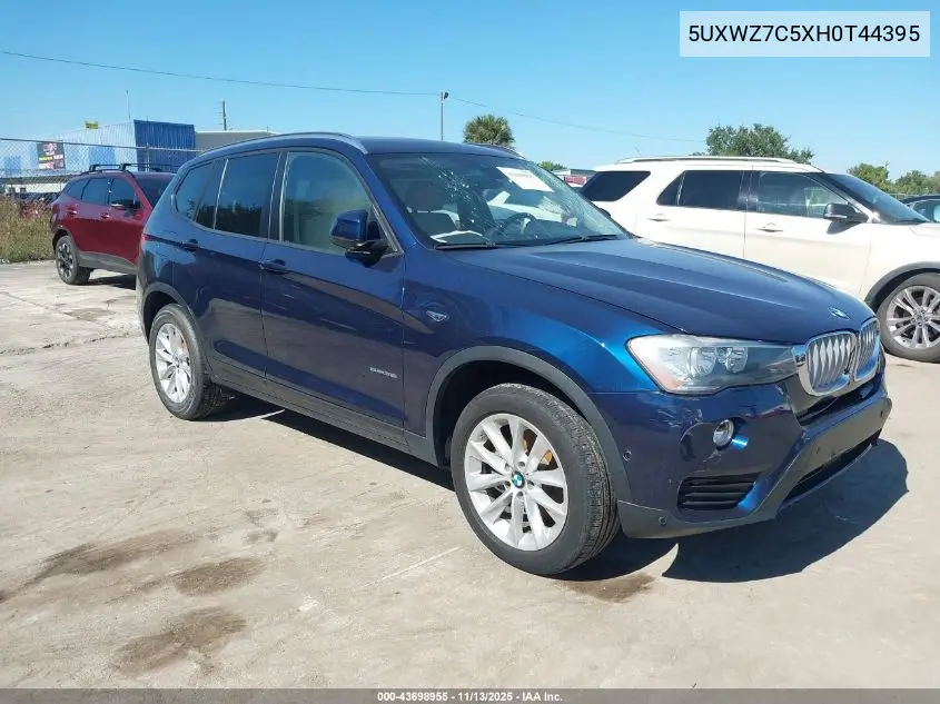 5UXWZ7C5XH0T44395 2017 BMW X3 Sdrive28I