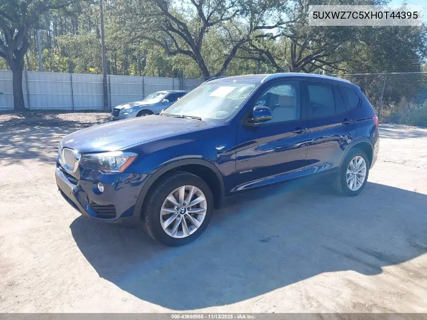 5UXWZ7C5XH0T44395 2017 BMW X3 Sdrive28I