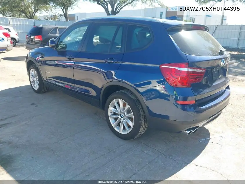 5UXWZ7C5XH0T44395 2017 BMW X3 Sdrive28I