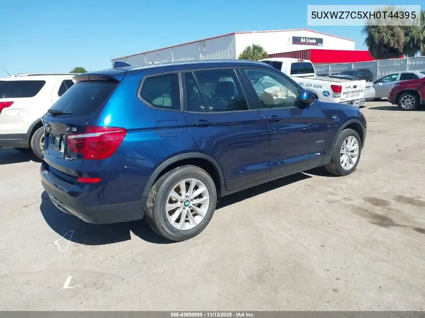 5UXWZ7C5XH0T44395 2017 BMW X3 Sdrive28I