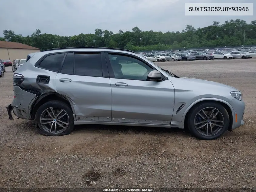 2018 BMW X3 M40I VIN: 5UXTS3C52J0Y93966 Lot: 45652197