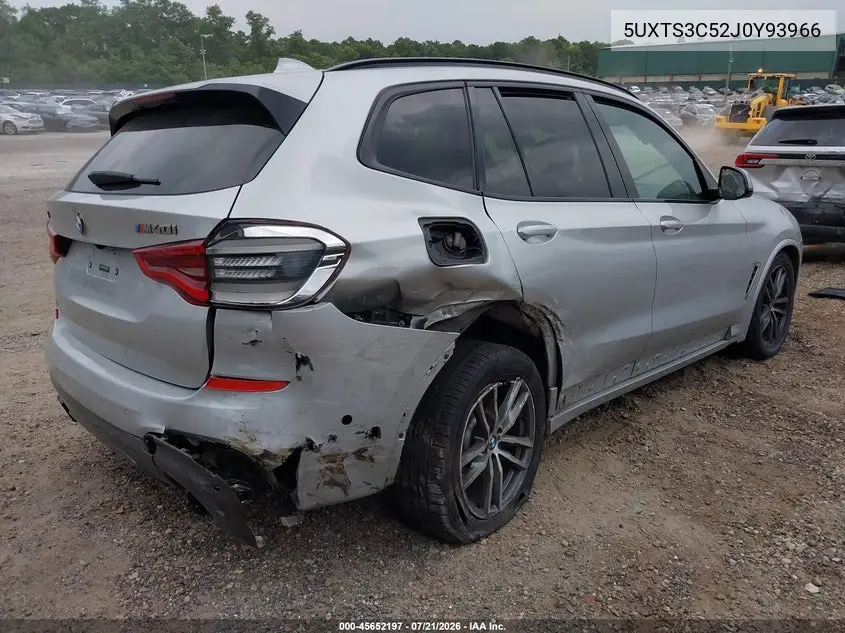 2018 BMW X3 M40I VIN: 5UXTS3C52J0Y93966 Lot: 45652197