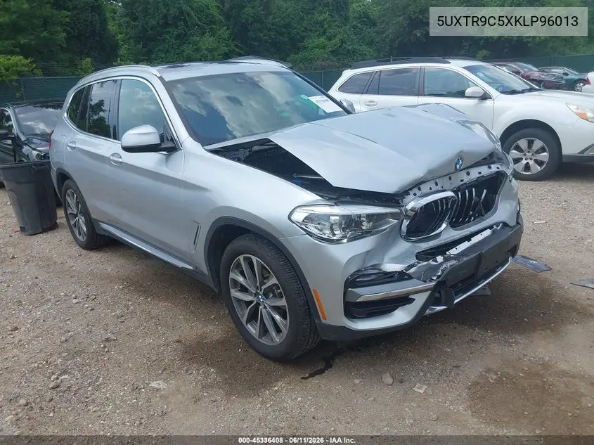 2019 BMW X3 xDrive30I VIN: 5UXTR9C5XKLP96013 Lot: 45336408