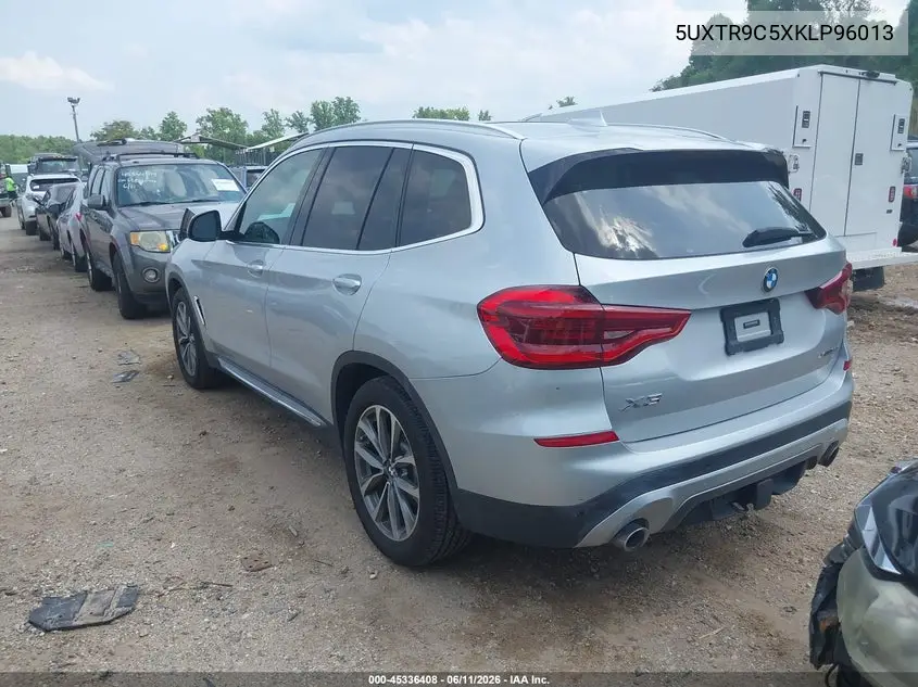 2019 BMW X3 xDrive30I VIN: 5UXTR9C5XKLP96013 Lot: 45336408