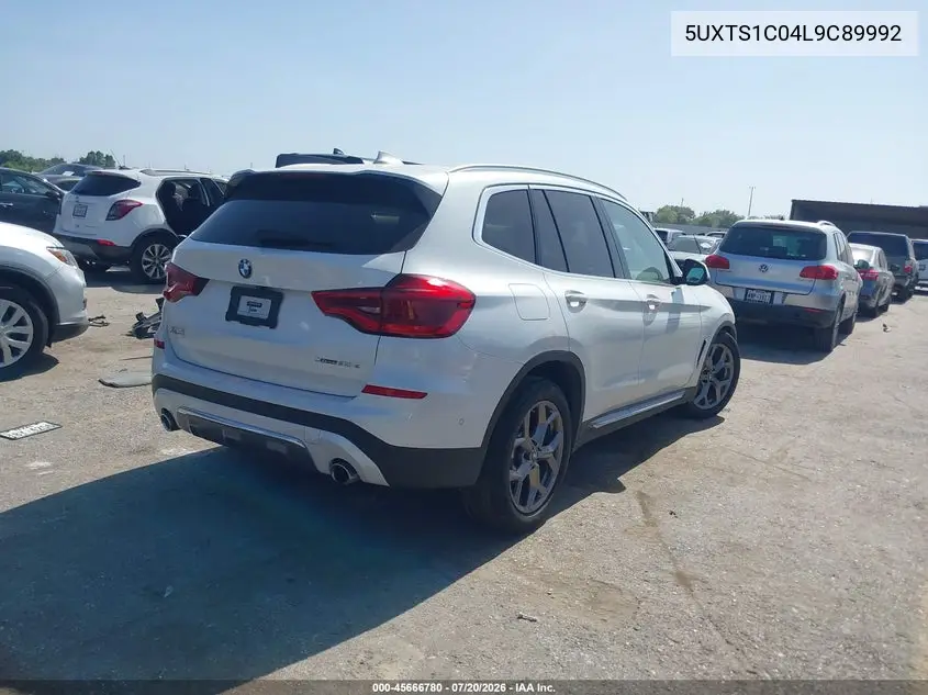 2020 BMW X3 Phev xDrive30E VIN: 5UXTS1C04L9C89992 Lot: 45666780