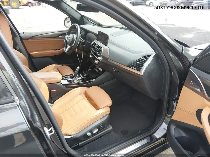 2021 BMW X3 M40I VIN: 5UXTY9C02M9F13016 Lot: 45602502