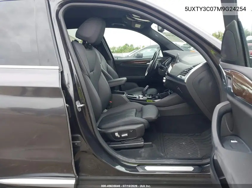 2021 BMW X3 Sdrive30I VIN: 5UXTY3C07M9G24254 Lot: 45635846