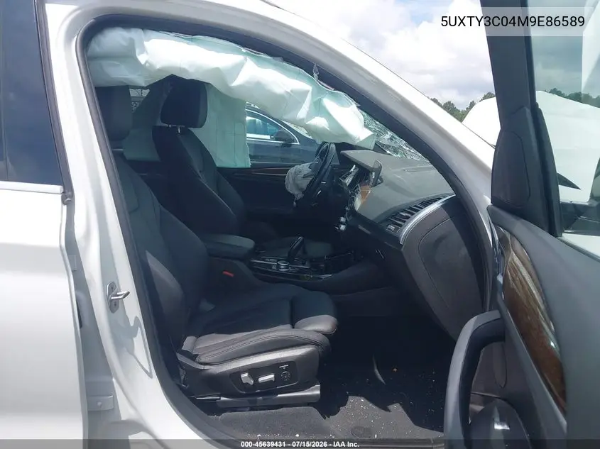 2021 BMW X3 Sdrive30I VIN: 5UXTY3C04M9E86589 Lot: 45639431